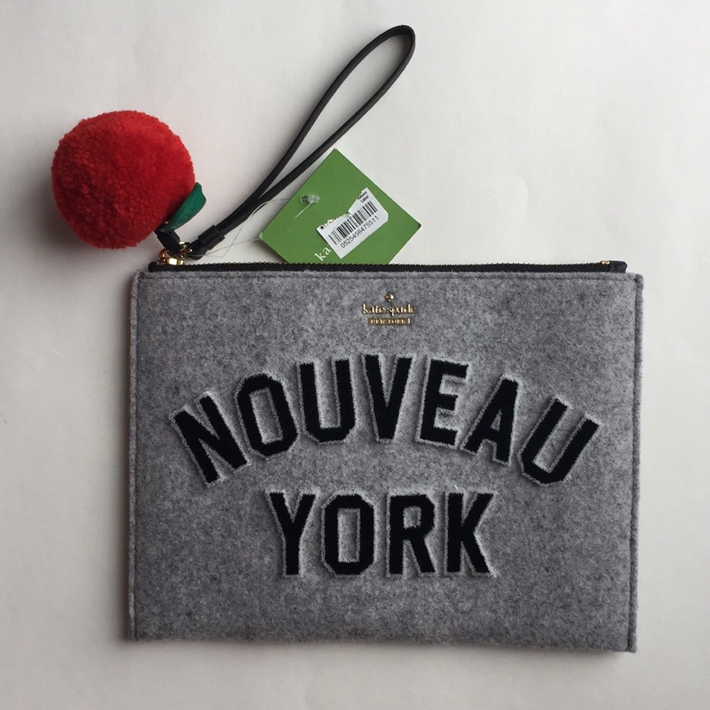 ๐New with tags KATE SPADE " NOUVEAU YORK" bag #NEWYORK - Picture 3 of 11